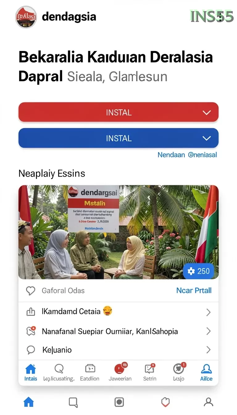 Cuplikan layar JNTWIN — menu navigasi