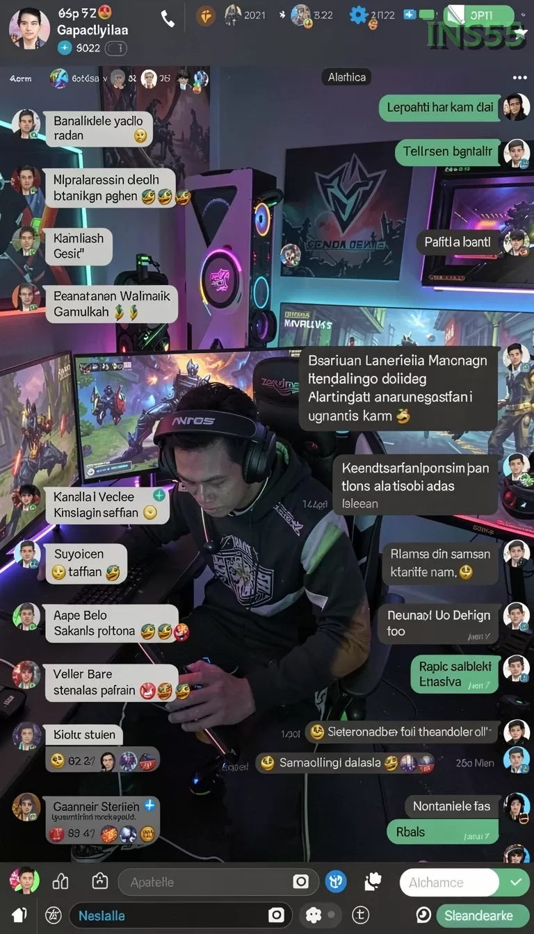 Cuplikan layar MEGA288 — menu navigasi