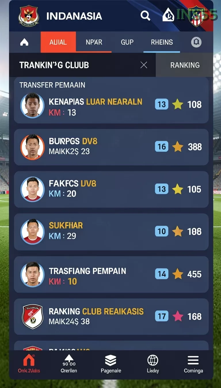 Cuplikan layar PRESIDENCC — halaman utama